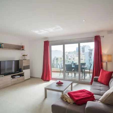 Luxury Valley View St Julians Apartment Saint Julian's